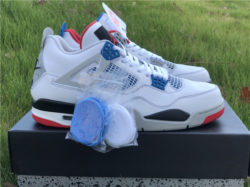 Poison version_ Air Jordan 4 _What The_ yin and yang color_ number CI1184-146 full code shipments. 36-40.5-47.5-98b43e35